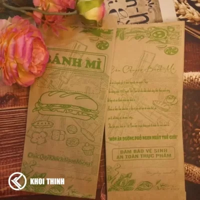bao đựng bánh mì in sẵn