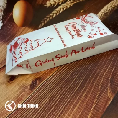 túi đựng bánh mì giáng sinh