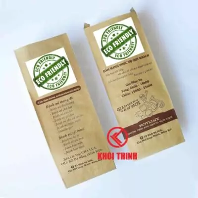 túi giấy đựng bánh mì