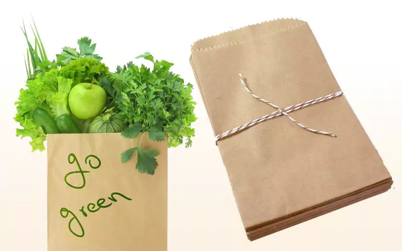 túi giấy môi trường đựng thực phẩm